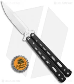 Boker Plus Balisong G-10 Small Butterfly Knife (3.2" Satin) 06EX226 -Boker Shop Boker Plus Balisong G 10 Small Butterfly Satin BHQ 120628 jr bottlecap