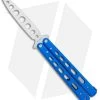 Boker Plus Balisong Trainer Butterfly Knife Blue G-10 (4" Satin) 01BO713 -Boker Shop Boker Plus Balisong Trainer Blue Holes G 10 Satin 01BO713SOI BHQ 99634 jr