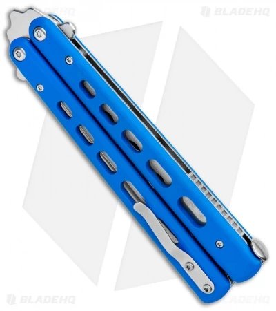 Boker Plus Balisong Trainer Butterfly Knife Blue G-10 (4" Satin) 01BO713 5 Boker Plus Balisong Trainer Butterfly Knife Blue G-10 (4" Satin) 01BO713 - Image 3