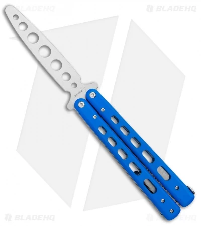 Boker Plus Balisong Trainer Butterfly Knife Blue G-10 (4" Satin) 01BO713 3 Boker Plus Balisong Trainer Butterfly Knife Blue G-10 (4" Satin) 01BO713