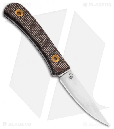 Boker Plus Bark Beetle Fixed Blade Knife Brown Micarta (3.62" Satin) 4 Boker Plus Bark Beetle Fixed Blade Knife Brown Micarta (3.62" Satin) - Image 2