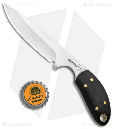 Boker Plus Pocket Knife Fixed Blade Black G-10 (3.375" Satin) 02BO522 6 Boker Plus Pocket Knife Fixed Blade Black G-10 (3.375" Satin) 02BO522 - Image 4