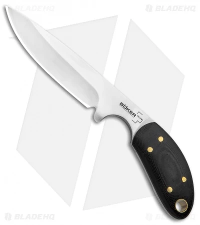 Boker Plus Pocket Knife Fixed Blade Black G-10 (3.375" Satin) 02BO522 3 Boker Plus Pocket Knife Fixed Blade Black G-10 (3.375" Satin) 02BO522