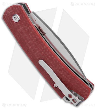 Boker Plus Boston Slip Joint Pocket Knife Burgundy G-10 (2.8" Satin) 5 Boker Plus Boston Slip Joint Pocket Knife Burgundy G-10 (2.8" Satin) - Image 3