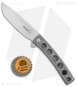 Boker Plus Brad Zinker FR Mini Frame Lock Knife (2.8" Satin) 01BO748 -Boker Shop Boker Plus Brad Zinker FR Mini satin BHQ 83885 er bottlecap