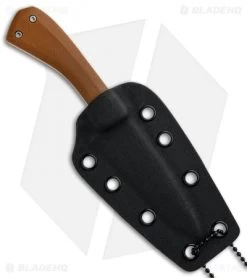 Boker Plus GoBag Fixed Blade Knife Brown G-10 (3.6" Satin) 02BO009 -Boker Shop Boker Plus Bugout Brown G 10 Satin 02BO009 BHQ 90318 jr sheath