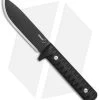 Boker Plus Bushcraft Kormoran Fixed Blade Knife (4.6" Black Stonewash) 02BO381 -Boker Shop Boker Plus Bushcraft Kormoran black sw BHQ 77343 er
