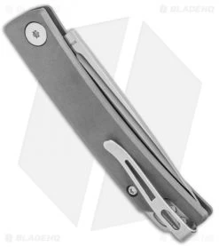 Boker Plus Limited Slip Joint Knife Gray Titanium (2.6" Satin) -Boker Shop Boker Plus Celos Ti Satin LTD 01BO006 BHQ 136251 jr side