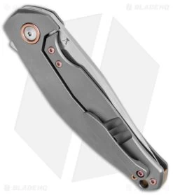 Boker Plus Collection 2022 Jens Anso Ti Frame Lock Fat Carbon CF (3.4" Satin) -Boker Shop Boker Plus Collection 2022 Jens Anso Ti FL Fat Carbon CF Copper Satin BHQ 139157 jr side