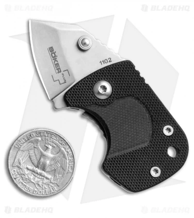 Boker Plus DW-1 Frame Lock Money Clip Knife Black Zytel (1" Stonewash) 01BO573 6 Boker Plus DW-1 Frame Lock Money Clip Knife Black Zytel (1" Stonewash) 01BO573 - Image 4
