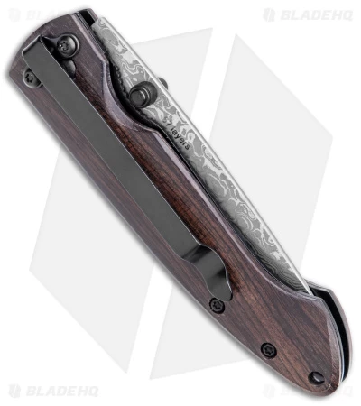 Boker Plus Damascus Gent II Liner Lock Knife (2.75" Damascus) 01BO102DAM 5 Boker Plus Damascus Gent II Liner Lock Knife (2.75" Damascus) 01BO102DAM - Image 3