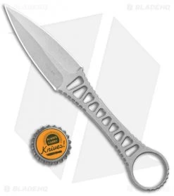 Boker Plus Delta Dagger Fixed Blade Knife (3.25" Stonewash) -Boker Shop Boker Plus Delta Fixed Blade SW 02BO040 BHQ 99154 jr bottlecap
