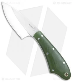 Boker Plus Easedrop Fixed Blade Knife Green G-10 (3" Polish) 02BO008