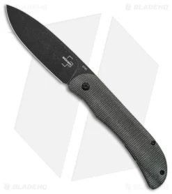 Boker Plus Exscalibur Micarta Frame Lock Knife (3.4" Black SW) 01BO359