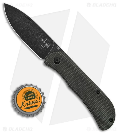 Boker Plus Exscalibur Micarta Mini Frame Lock Knife Green (2.7" Black ) 01BO367 6 Boker Plus Exscalibur Micarta Mini Frame Lock Knife Green (2.7" Black ) 01BO367 - Image 4