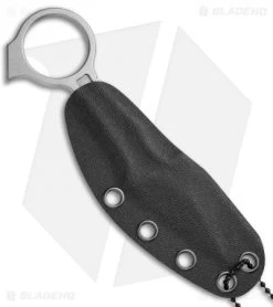 Boker Plus GITFO-DA Urbanovsky Fixed Blade Neck Knife (2.12" Stonewash) 02BO054 -Boker Shop Boker Plus GITFO DA Urbanovsky Neck Knife SW 02BO054 BHQ 71451 jr sheath