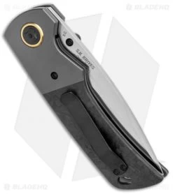 Boker Plus Gulo Pro Liner Lock Knife Black CF (3.6" Satin) -Boker Shop Boker Plus Gulo Pro Bolster Marble CF Satin 01BO177 BHQ 131460 jr sde