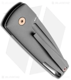 Boker Plus Harlock Automatic Knife Black Stainless Steel (2" Black) 01BO392N -Boker Shop Boker Plus Harlock Auto Black SS Black BHQ 139169 jr side