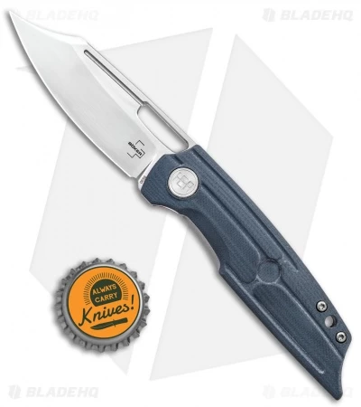 Boker Plus HEA Hunter Frame Lock Knife Blue G-10 (2.87" Satin) 01BO193 6 Boker Plus HEA Hunter Frame Lock Knife Blue G-10 (2.87" Satin) 01BO193 - Image 4