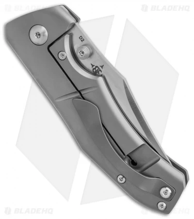 Boker Plus Jive Frame Lock Knife Titanium (3" Satin D2) 5 Boker Plus Jive Frame Lock Knife Titanium (3" Satin D2) - Image 3