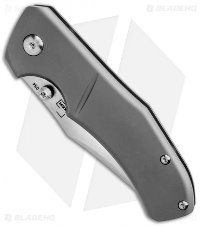 Boker Plus Jive Frame Lock Knife Titanium (3" Satin D2) 4 Boker Plus Jive Frame Lock Knife Titanium (3" Satin D2) - Image 2