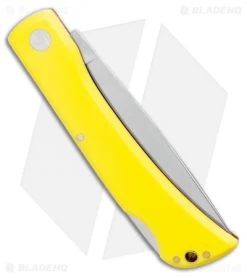 Boker Plus Justin Rangebuster 2.0 Lockback Knife Yellow (3.5" Satin) 01BO172JU -Boker Shop Boker Plus Justin Rangebuster 2.0 Lockback Knife Yellow 3.5 Satin 01BO172JU BHQ 125058 LS Side