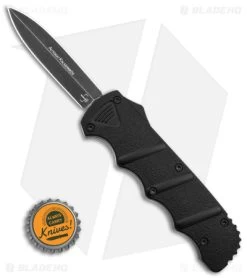 Boker Plus Kalashnikov Dagger OTF Automatic Knife Black Aluminum (3.5" Black SW) -Boker Shop Boker Plus Kalashinov Dagger OTF Automatic Knife Black Aluminium 3in Black SW BHQ 126000 td size