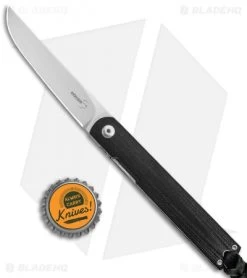 Boker Plus Kansei Nori Liner Lock Knife G-10 (3.125 Satin) 01BO890 -Boker Shop Boker Plus Kansei Nori LL Black G 10 Satin 01BO890 BHQ 101766 jr bottlecap