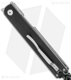 Boker Plus Kansei Nori Liner Lock Knife G-10 (3.125 Satin) 01BO890 -Boker Shop Boker Plus Kansei Nori LL Black G 10 Satin 01BO890 BHQ 101766 jr side