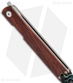 Boker Plus Kansei Nori Liner Lock Knife Cocobolo Wood (3.125" Satin) 01BO892 -Boker Shop Boker Plus Kansei Nori LL Cocobolo Wood Satin 01BO892 BHQ 101768 jr spine