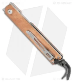 Boker Plus Kansei Nori Liner Lock Knife Copper (3.125 Satin) -Boker Shop Boker Plus Kansei Nori Liner Lock Knife Copper 3.125 Satin BHQ 99627 LS Side