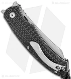 Boker Plus Kansei Takara Liner Lock Knife Carbon Fiber (3.125" Satin) 01BO894 -Boker Shop Boker Plus Kansei Takara LL CF Satin 01BO894 BHQ 101764 jr side