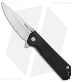 Boker Plus Kihon Frame Lock Knife Black G-10 (3.25" Satin)