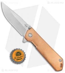 Boker Plus Kihon Spring Assisted Knife Copper (3.5" Stonewash) 01BO165 9 Boker Plus Kihon Spring Assisted Knife Copper (3.5" Stonewash) 01BO165 -Boker Shop Boker Plus Kihon SA Copper SW BHQ 120657 jr bottlecap