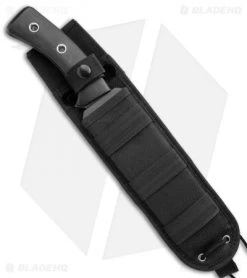 Boker Plus Komondor Fixed Blade Knife Black G-10 (7.63" Black) 02BO011 -Boker Shop Boker Plus Komondor Black G 10 Black 02BO011 BHQ 111255 jr sheath