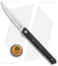 Boker Plus Kwaiken Air Liner Lock Knife Black G-10 (3.5" Satin) 9 Boker Plus Kwaiken Air Liner Lock Knife Black G-10 (3.5" Satin) -Boker Shop Boker Plus Kwaiken Air LL Black G 10 Satin 01BO167 BHQ 120653 jr bottlecap