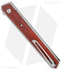 Boker Plus Kwaiken Air Liner Lock Knife Cocobolo (3.5" Satin) 01BO168 8 Boker Plus Kwaiken Air Liner Lock Knife Cocobolo (3.5" Satin) 01BO168 -Boker Shop Boker Plus Kwaiken Air LL Cocobolo Ti Satin 01BO168 BHQ 120654 jr side