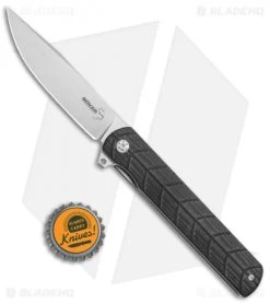 Boker Plus Legion Liner Lock Knife Black G-10 (3.43" Stonewash) 01BO242 -Boker Shop Boker Plus Legion LL Black G 10 SW 01BO242 BHQ 111188 jr bottlecap