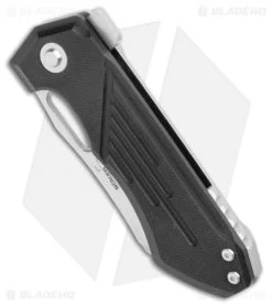 Boker Plus Leviathan Frame Lock Knife Black G10 (3.125" Stonewash) -Boker Shop Boker Plus Leviathan FL Black G 10 SW 01BO751 BHQ 99153 jr spine
