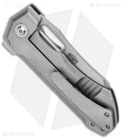 Boker Plus Leviathan Frame Lock Knife Stainless (3.1" Stonewashed) 01BO752 -Boker Shop Boker Plus Leviathan FL Stainless SW 01BO752 BHQ 97548 jr side