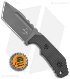 Boker Plus Little Dvalin Tanto Fixed Blade Black G-10 (3.3" Gray) 02BO034 -Boker Shop Boker Plus Little Dvalin Tanto G 10 Satin 02BO034 BHQ 120660 jr bottlecap