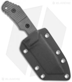 Boker Plus Little Dvalin Tanto Fixed Blade Black G-10 (3.3" Gray) 02BO034 -Boker Shop Boker Plus Little Dvalin Tanto G 10 Satin 02BO034 BHQ 120660 jr sheath