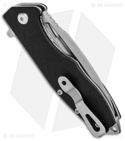 Boker Plus Mini Caracal Flipper Liner Lock Knife Black G-10 (3.125" SW) 01BO756 5 Boker Plus Mini Caracal Flipper Liner Lock Knife Black G-10 (3.125" SW) 01BO756 - Image 3
