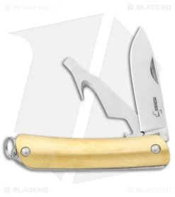 Boker Plus Mini Tech Tool 2 Multi Tool Brass (4-in-1)