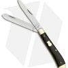 Boker Plus Mini Trapper Pocket Knife Black (3.125" Satin) 01BO294B -Boker Shop Boker Plus Mini Trapper Black Satin BHQ 40628 jr