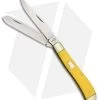 Boker Plus Mini Trapper Pocket Knife Yellow (3.125" Satin) 01BO294Y -Boker Shop Boker Plus Mini Trapper Yellow 01BO294Y BHQ 40629 jr