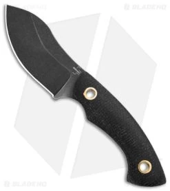 Boker Plus Nessmi Pro Exclusive Fixed Blade Knife Black Micarta (2.75" D2)