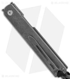 Boker Plus Nori Liner Lock Knife Titanium (3" Damascus) 01BO897DAM -Boker Shop Boker Plus Nori Damascus BHQ 136229 td Side