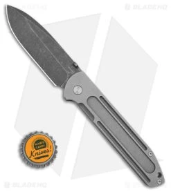 Boker Plus Pachenko Evade Frame Lock Knife Gray Stainless Steel (3.5" Stonewash) -Boker Shop Boker Plus Pachenko Evade FLK Gray Stainless Steel 3in SW BHQ 146702 td size