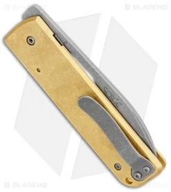 Boker Plus Panchenko Brass Lancer Liner Lock Knife (3" BB/SW) 8 Boker Plus Panchenko Brass Lancer Liner Lock Knife (3" BB/SW) -Boker Shop Boker Plus Panchenko Brass Lancer LL BB SW 01BO099SOI BHQ 99398 jr side